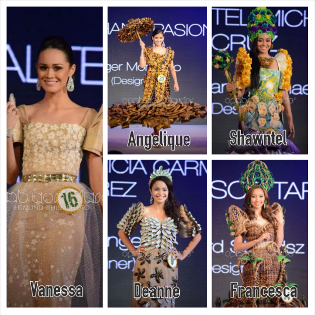 My Top 5 for Miss Teen Earth Philippines 2014 (Photo credit: Edmund Chua)
